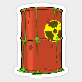 Nuclear Barrel Sticker